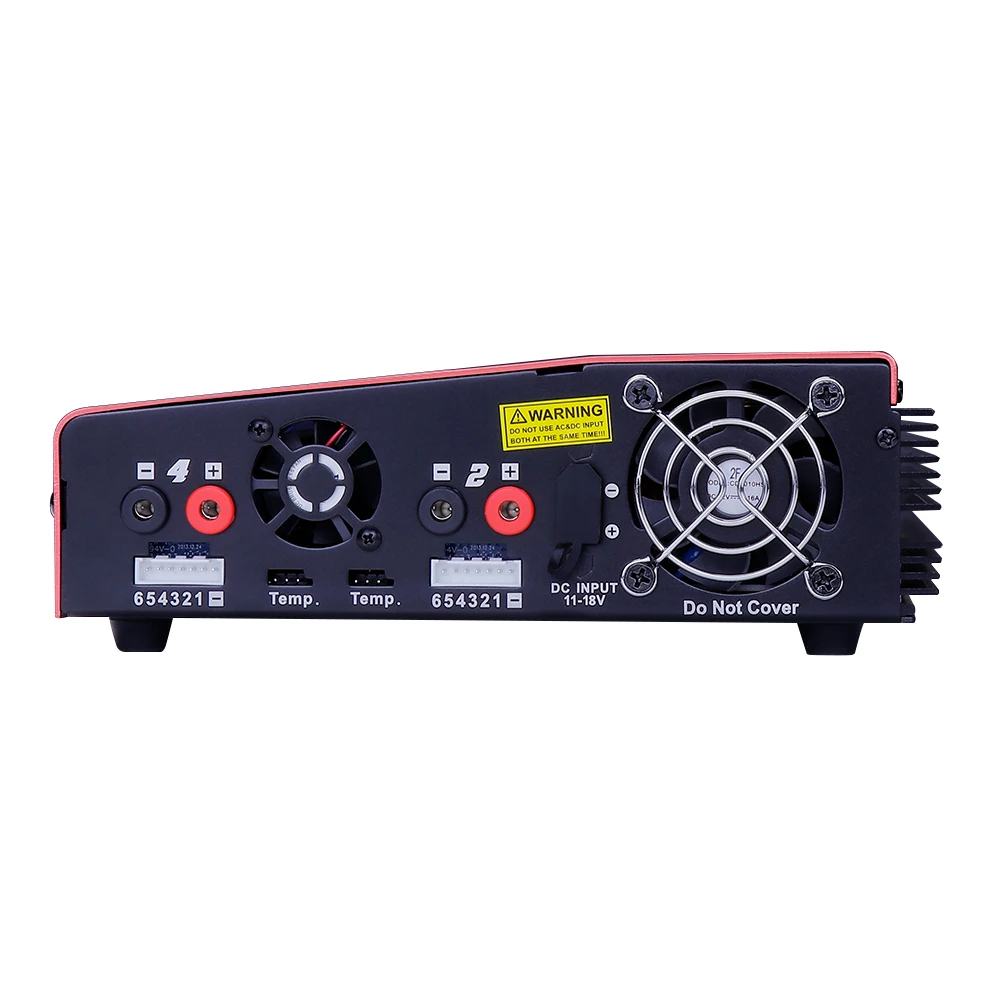 EV-Peak CQ3 4x100W 10A 1-6S DC 11V-18V Balance Charger Discharger for LiPo LiFe NiMH NiCd Battery RC Model Drone