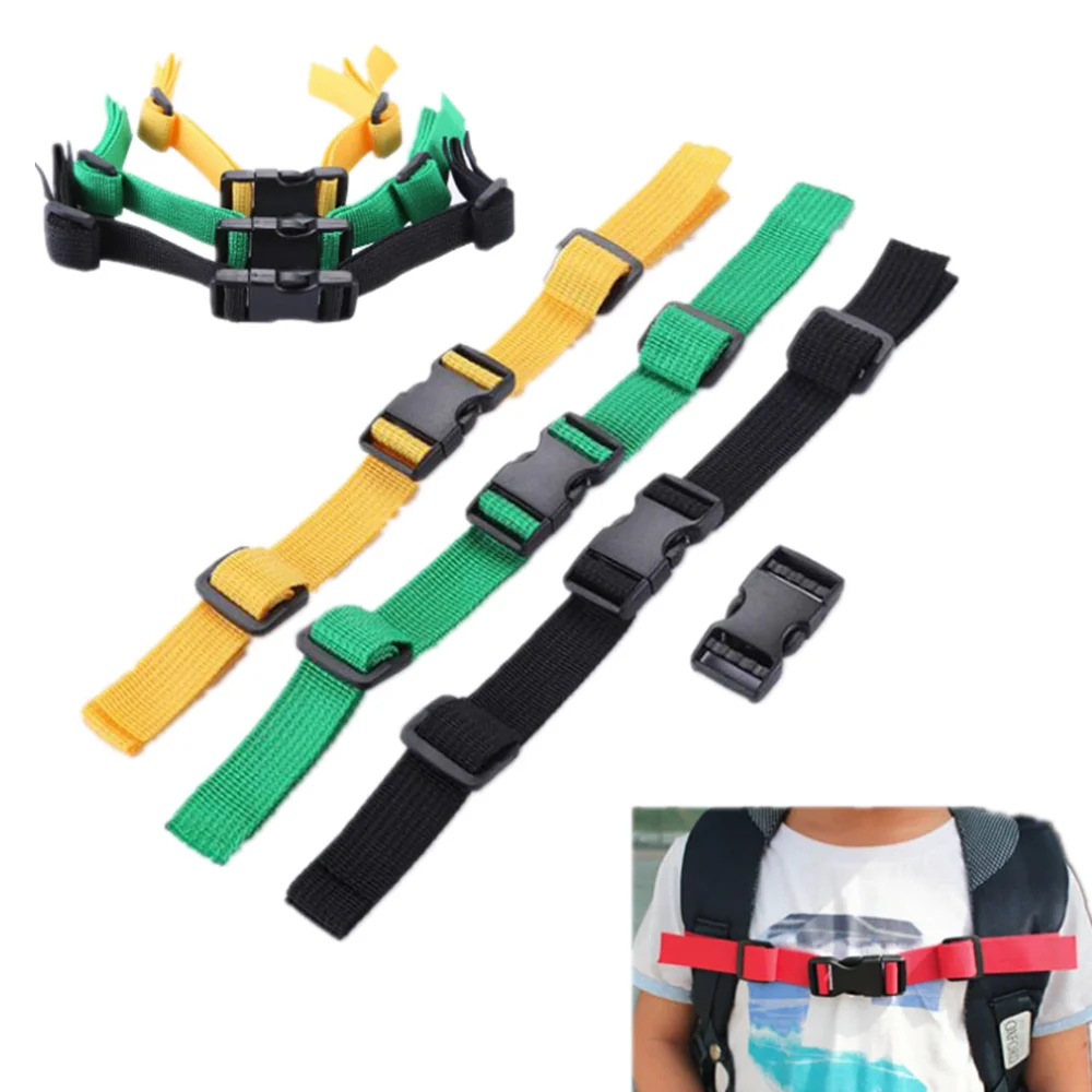 Backpack Shoulder Strap Fixed Harness Nonslip Bag Chest Belt Travel