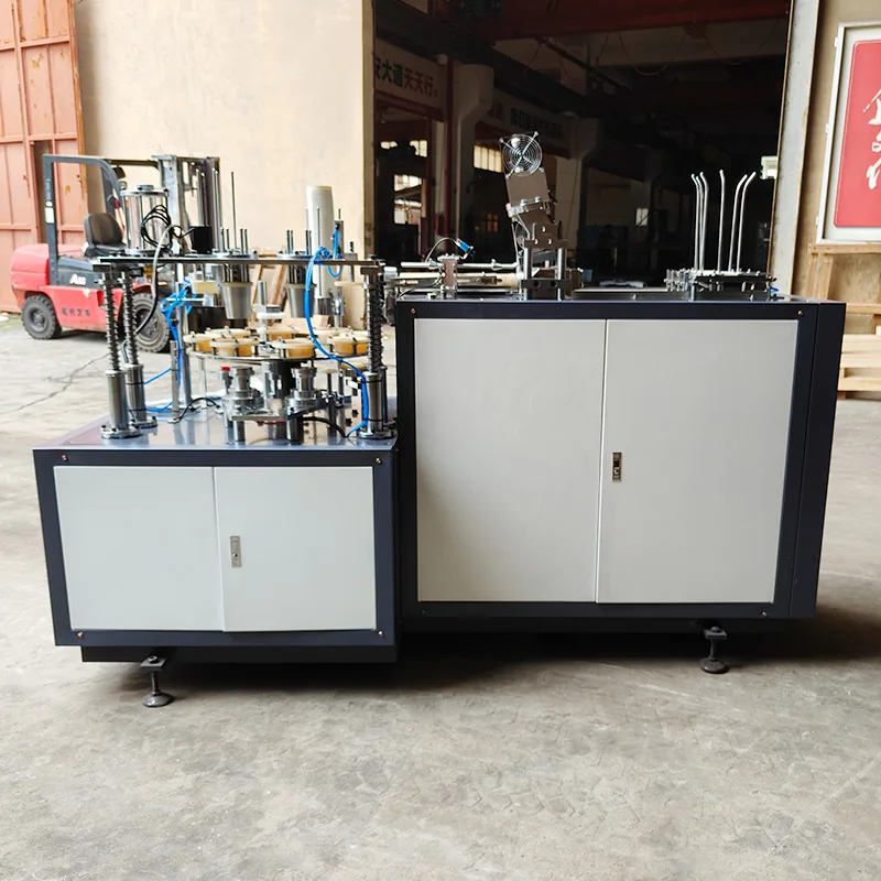 Automatic Disposable Coffee Paper Cardboard Cup Making Production Line Machine for Hot Cold Drink