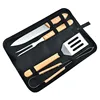Wooden handle four-piece set