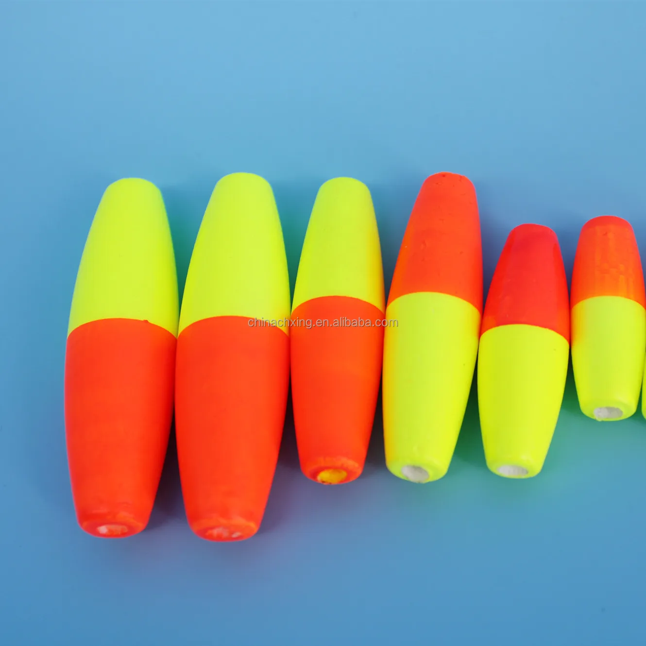 2.5 Inches Foam Fishing Bobber Cigar Floats Peg Fishing Floats Buy