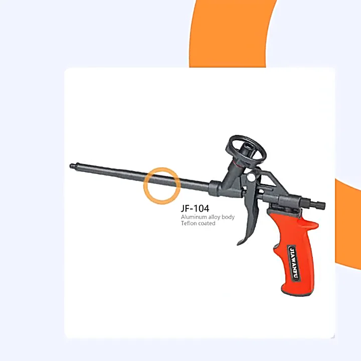 Jf105 Silicone Sealant Cylinder Foam Gun Plastic Handle Caulking Foam