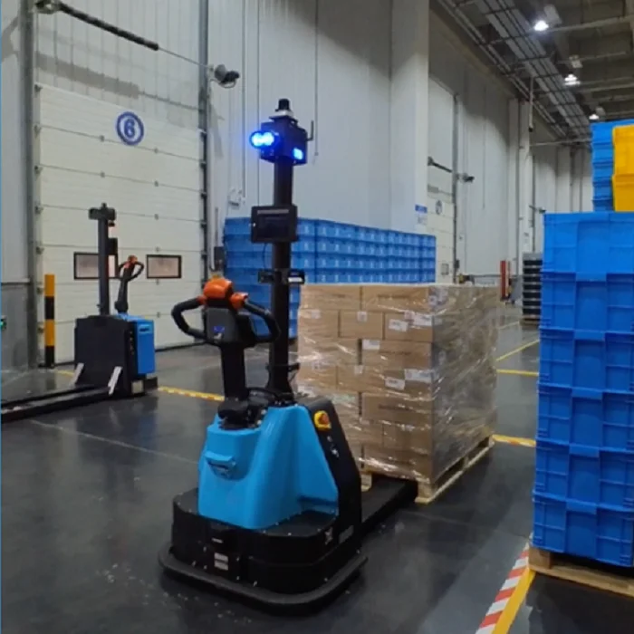 2025 Amr Fork Load Warehouse Picking Robot Support Second Development  Logistics Robots