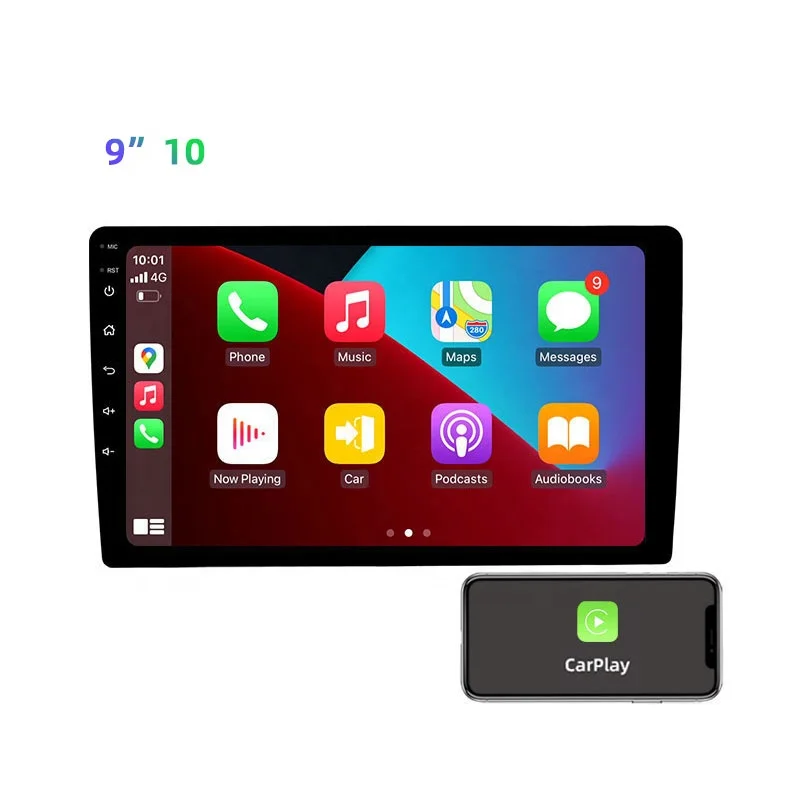 Лидер продаж Usb Bt Fm Am Play музыка Aux Dsp Rds Carplay Поддержка камеры навигация 2 Din стерео автомобильный