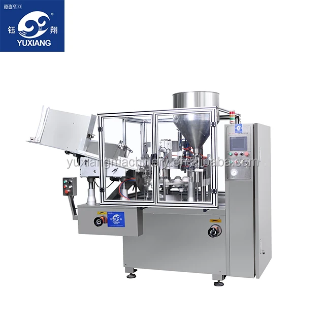 Высококачественная автоматическая машина для наполнения и запечатывания мягких трубок из алюминия пластика зубной пасты