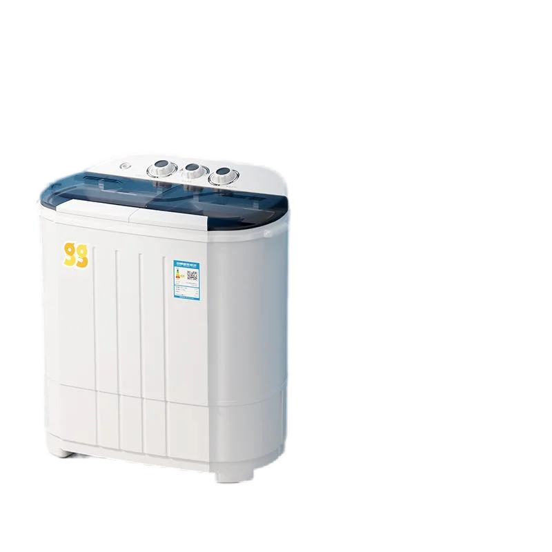Mini Washing Machine,Household  Washing Machine, Double Bucket Small Semi-automatic Washing Machine