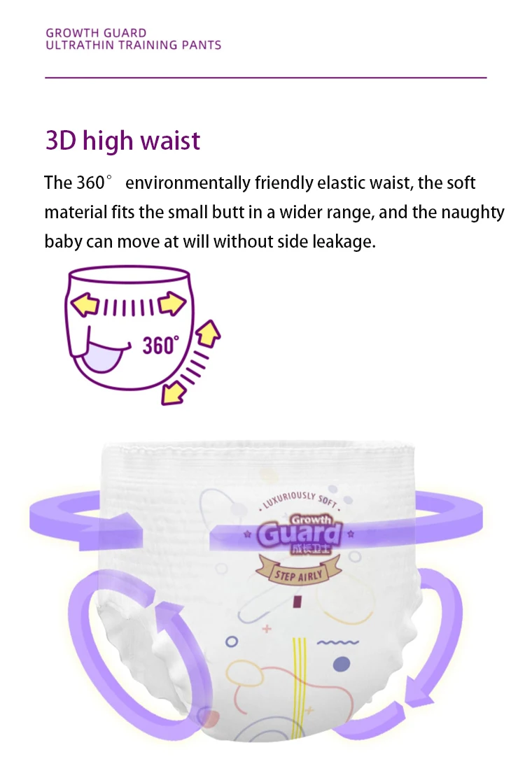 Wholesale Price Baby Diapers High Absorbency Disposable Baby Training