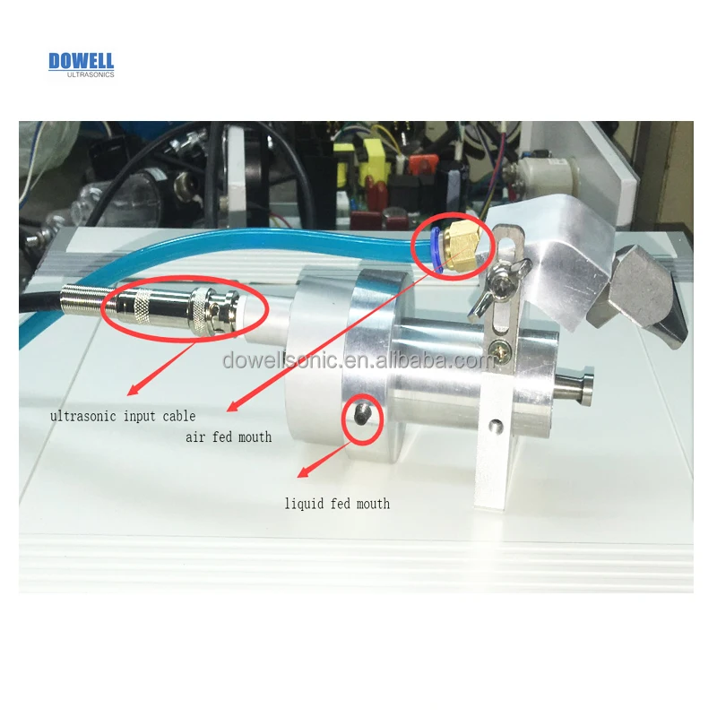 Dowellsonic Ultrasonic Piezoelectric Atomizer Atomizing Sprayer Spraying