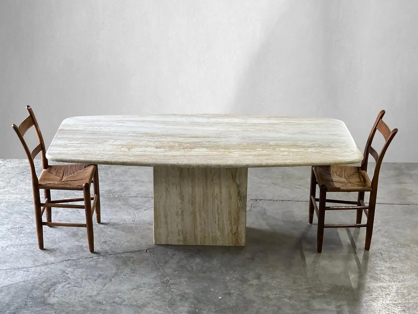 product ydstone rectangular beige travertine dining table top premium countertops vanity tops  table tops594-6