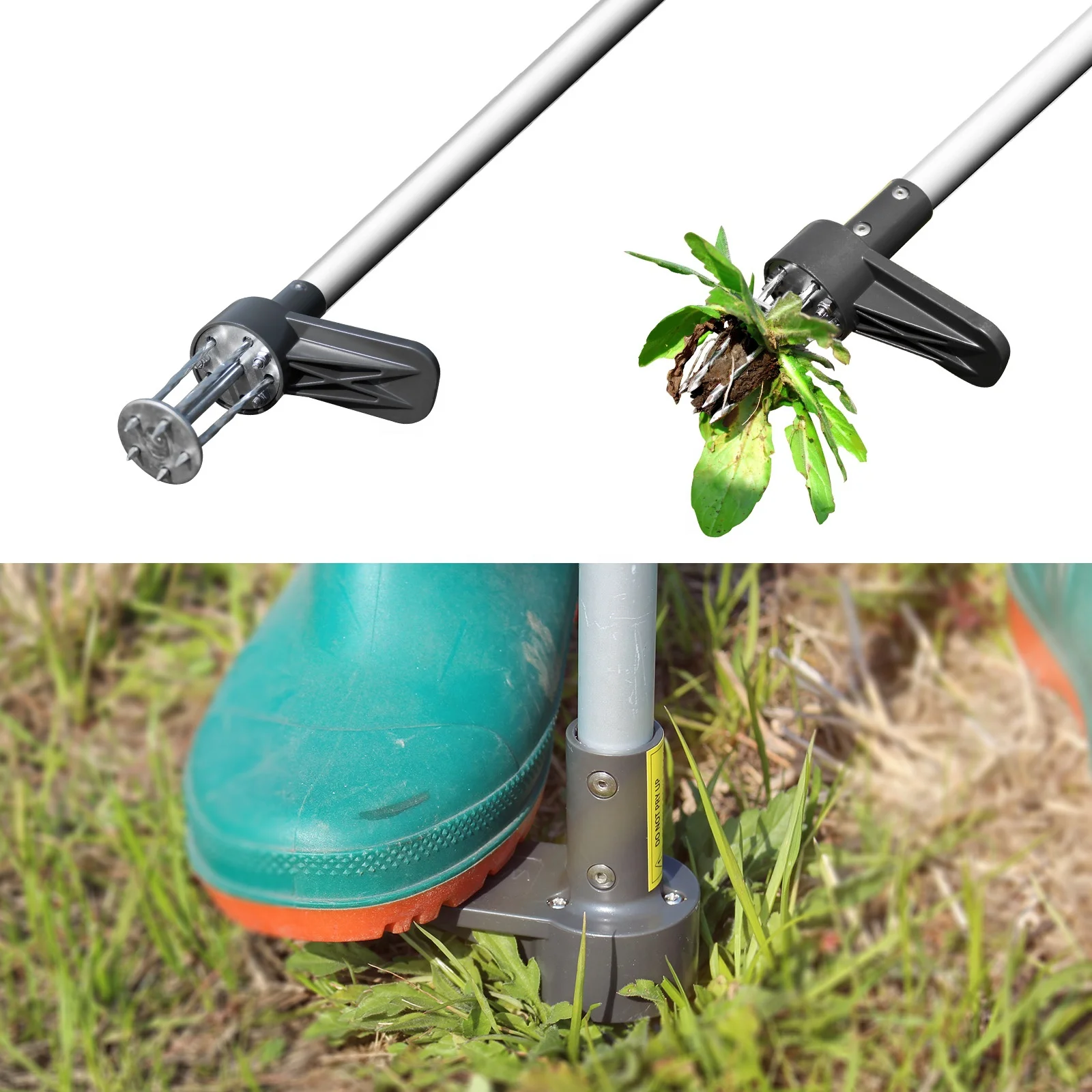 Durable Material Weed Picker Tool Remover With Long Handle Manual Hand Paddy Weeder Tool for Garden