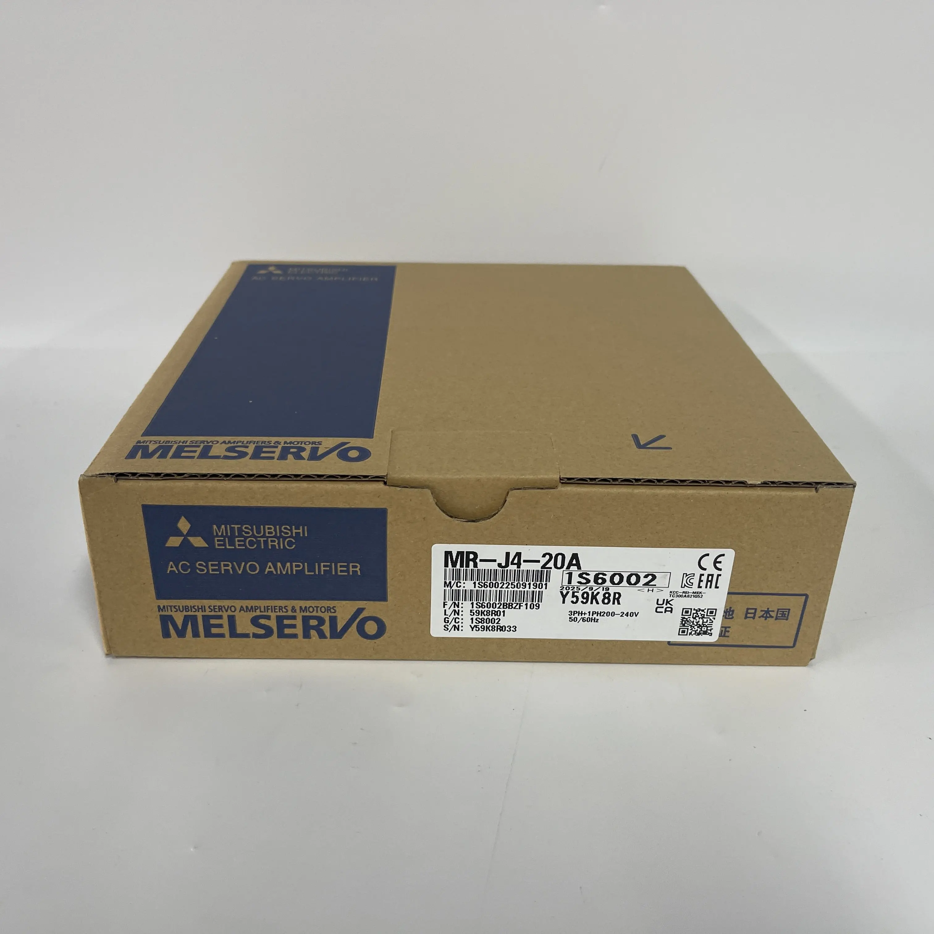 Mitsubishi AC Servo Amplifier MR-J4-20A Mitsubishi AC Servo Amplifier MR-J4-20A
