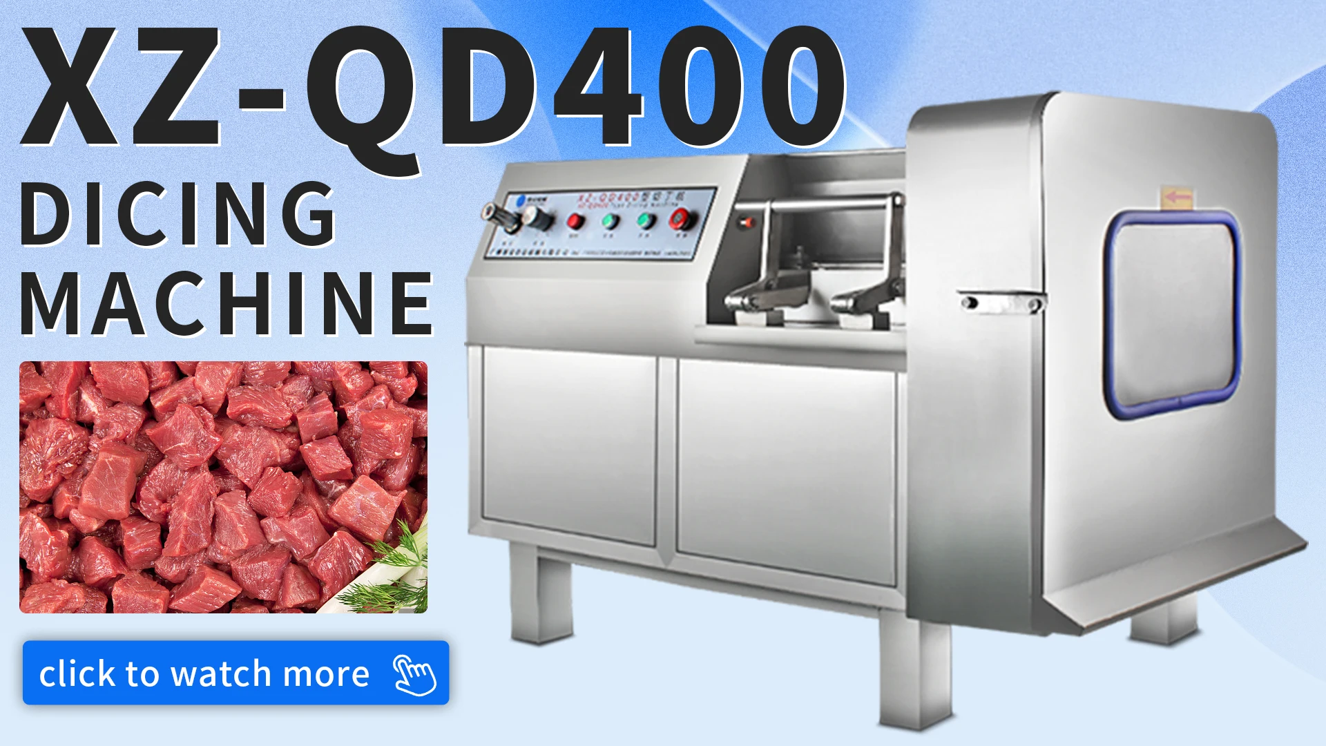 Meat Dice Fresh And Frozen Meat Dicer Machine For Dicing Meat Into /frozen Fish ...