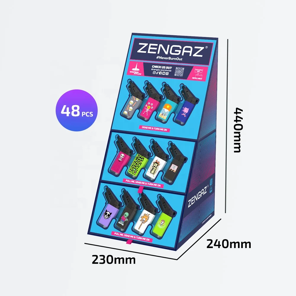 ZENGAZ CUBE ZL-19 - Portable Tobacco Smoke Cigarette Lighter