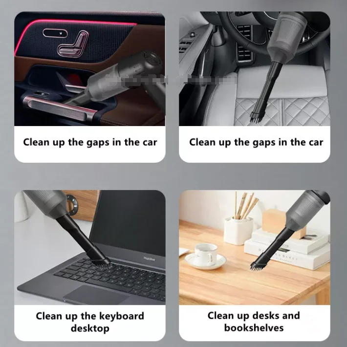 2024 Double Filter Strong Cyclone Suction Suitable for Home Office and Car Cleaning Vacuum Cleaner