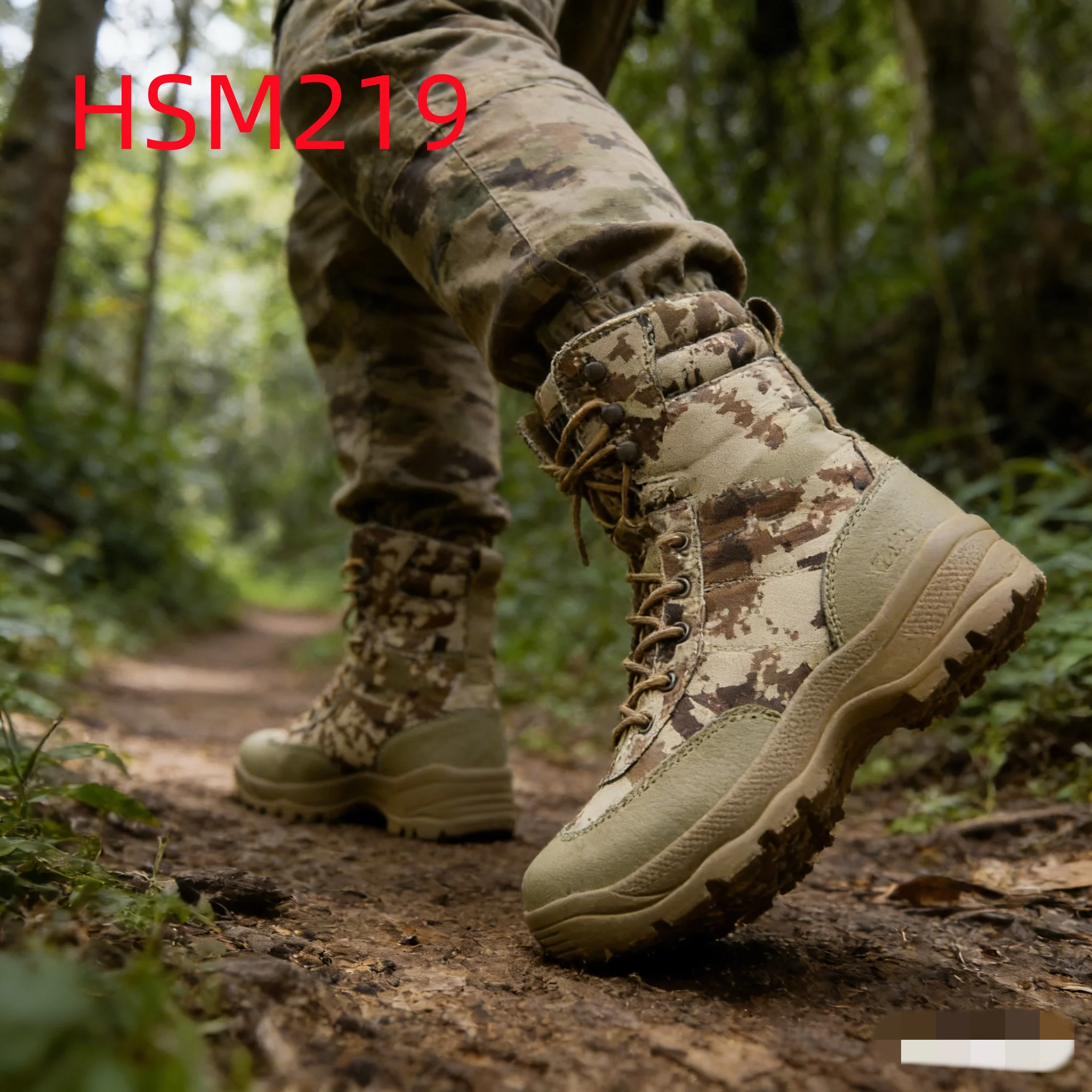 HY,Rock-bottom Price Easy Concealment Camouflage Jungle Combat Boots Classic Rugged Impact Proof Sole Tactical Gear Boots HSM219