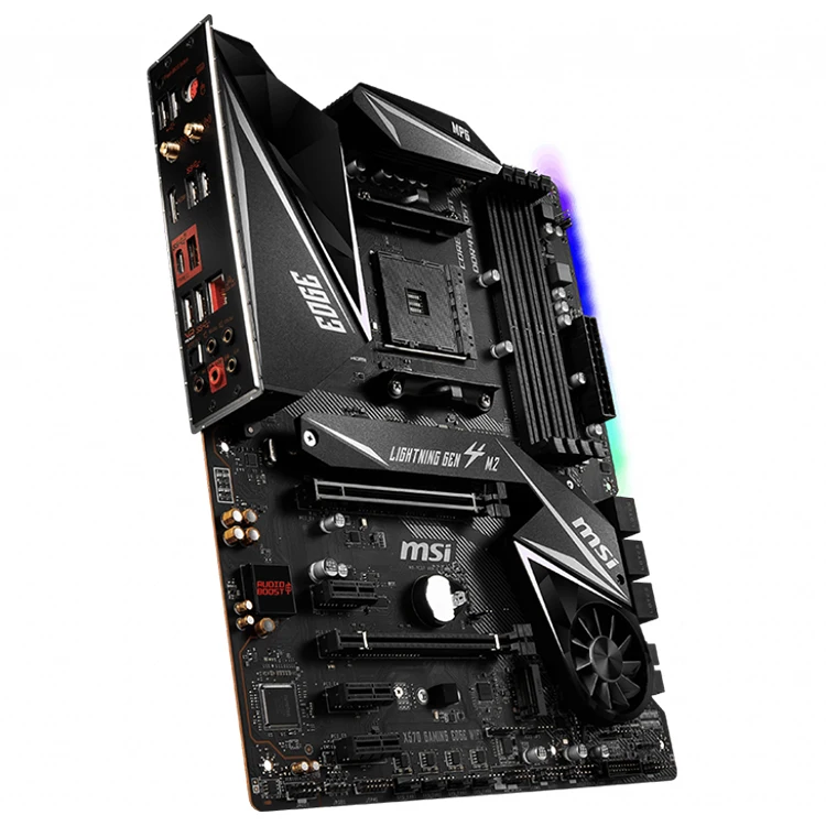 MSI MPG X570 GAMING EDGE WIFI Motherboard +5600G/5800X CPU Supports 2nd and  3rd Gen AMD Ryzen CPU DDR4 Memory| Alibaba.com