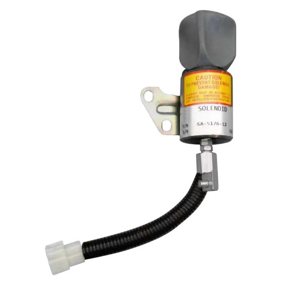 IZUMI for Kubota Stop Shut Off Solenoid 1756ES-12SUC5B1S5 Industrial Engine Parts