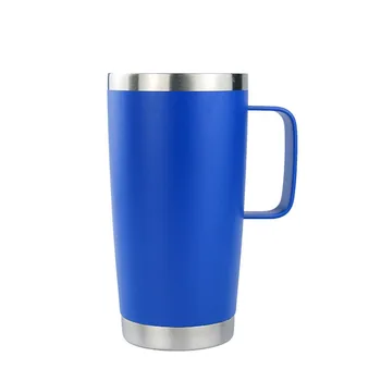 Wholesale 20oz double vacuum insulated cold Bulba Cup 304 stainless steel double outdoor car cup Beer mug with handle