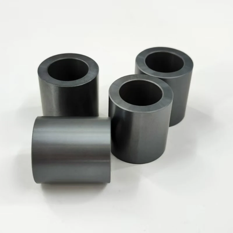 Processing Custom Silicon Carbide Sealing Ring SIC High Temperature Wear-resistant Water Pump Bushings