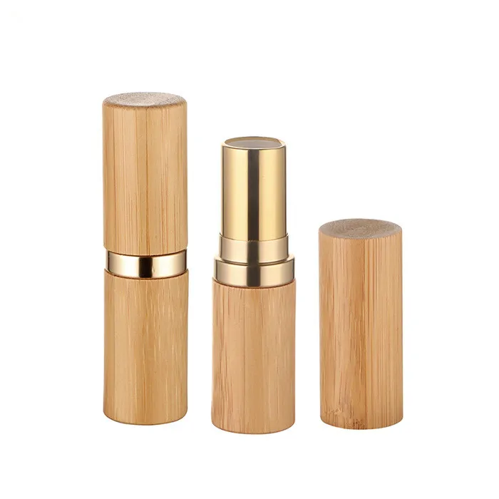 wooden lipstick tube