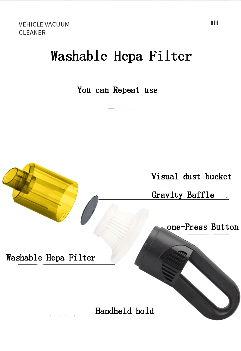 6000Pa Сильный всасывания домашная кровать мини ручной пылесос беспроводной портативный автомобильный