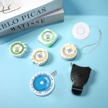 1.5M 3M Digital Body Fat Tape PVC & ABS Material Soft Measure Ruler for Waist Chest Leg Circumference Double Scale Body Flexible