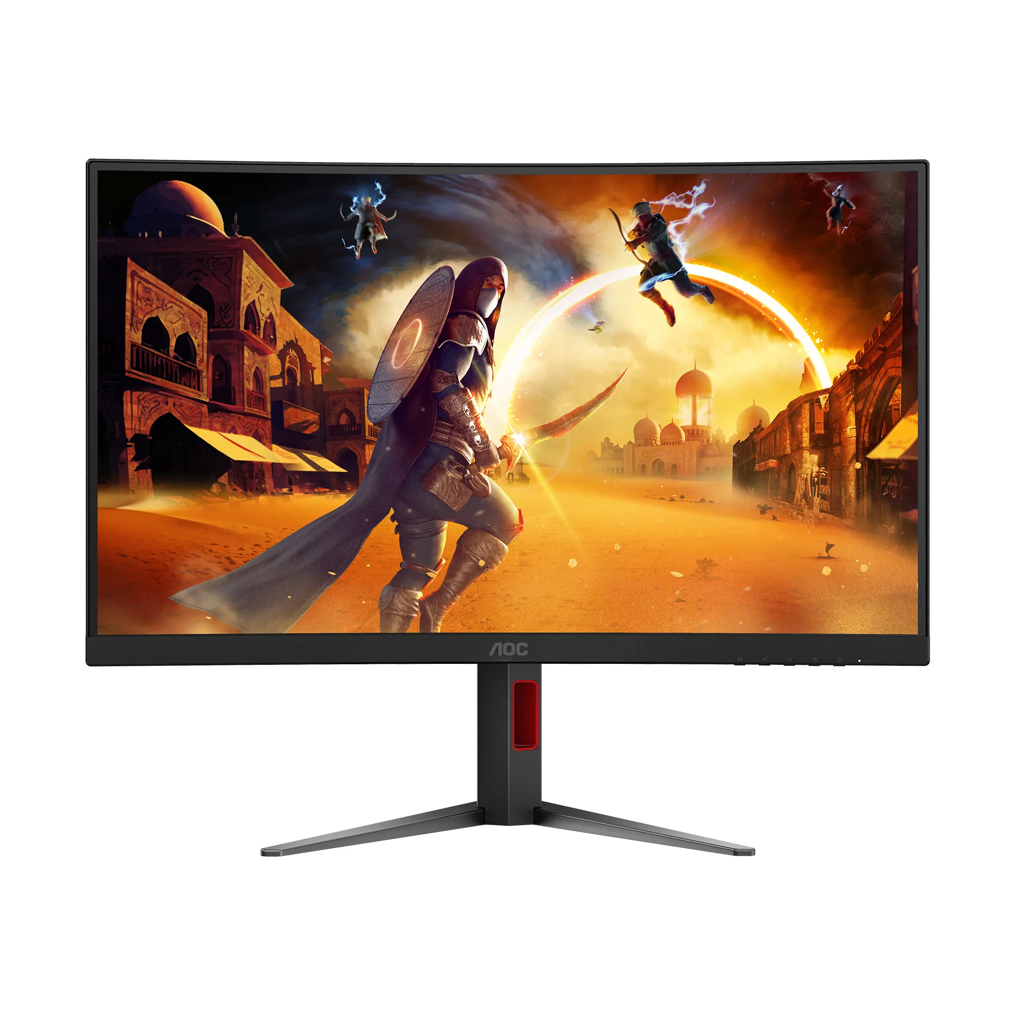 AOC C27G4Z Gaming Monitor - 27inch Curved 300hz QHD Screen
