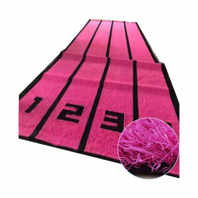 Customized indoor Gym turf Artificial Grass Turf Pink Black Blue Artificial Grass Flooring Gym floor mat
