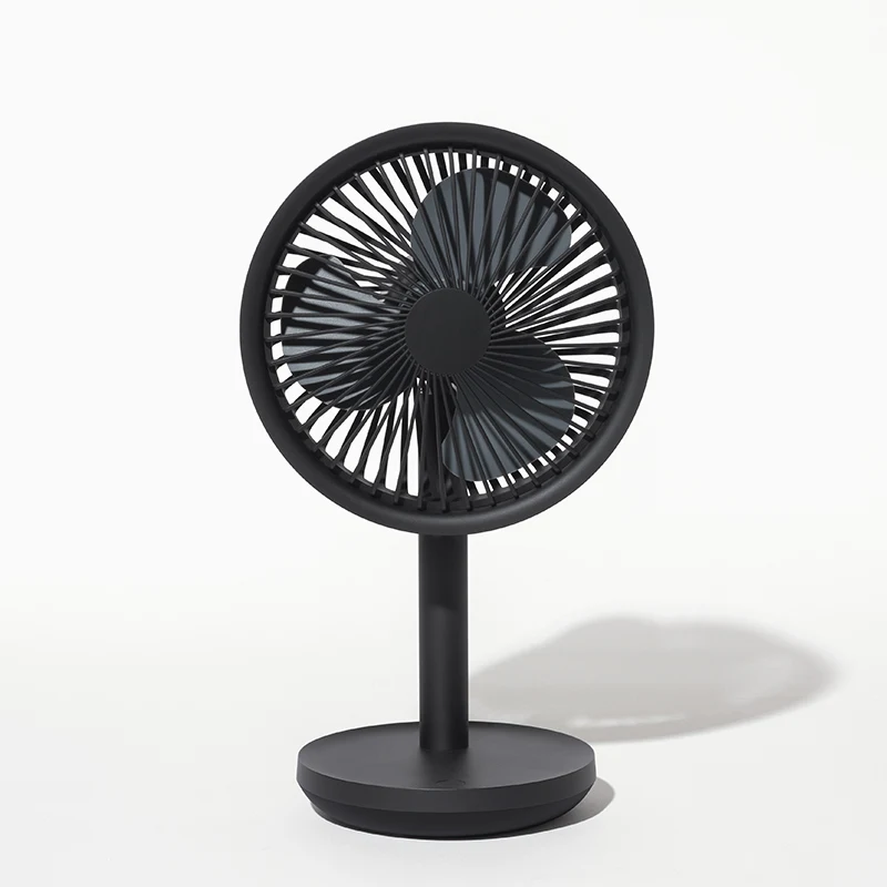 3-12 Hours Working Time Long-Lasting Power Three-Speed Wind Speed Silent Table Fan Original Design Made in China