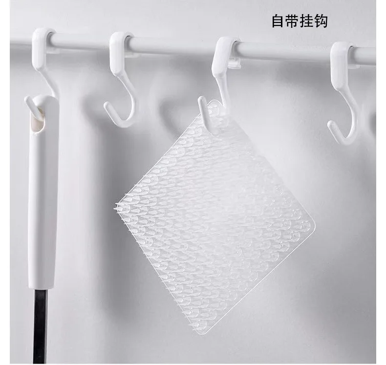 Kitchen fruit and vegetable cleaning brush multi-functional cleaning brush dishwashing finger set silicone dishwashing brush supplier