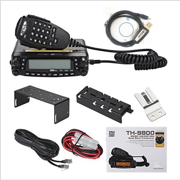 Handy vhf uhfトーキー50Wトランシーバーリニアアンプハム100キロ範囲