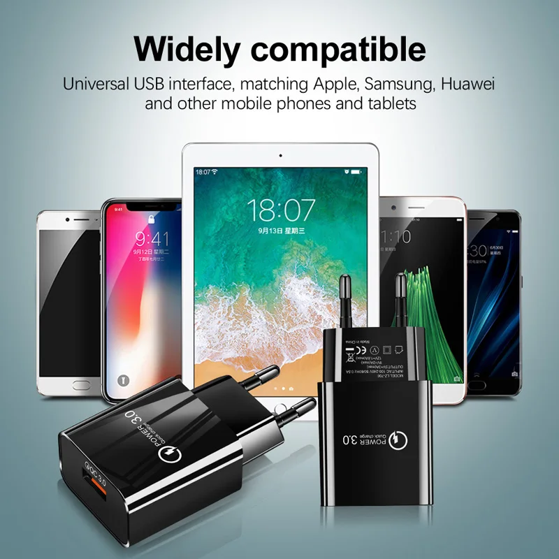 11 Pro Max S9 Plus Xiaomi Mi A1 G6 8 Plus S9 LG V30 X Galaxy S8 8 7 Plus 11 Pro 7 S8 Plus,S7 G7 Note 8 UGREEN USB Wall Charger 18W Quick Charge 3.0 Fast Charger Compatible for Samsung Galaxy Note 9 A2 S7 Edge iPhone 11 G5 iPad