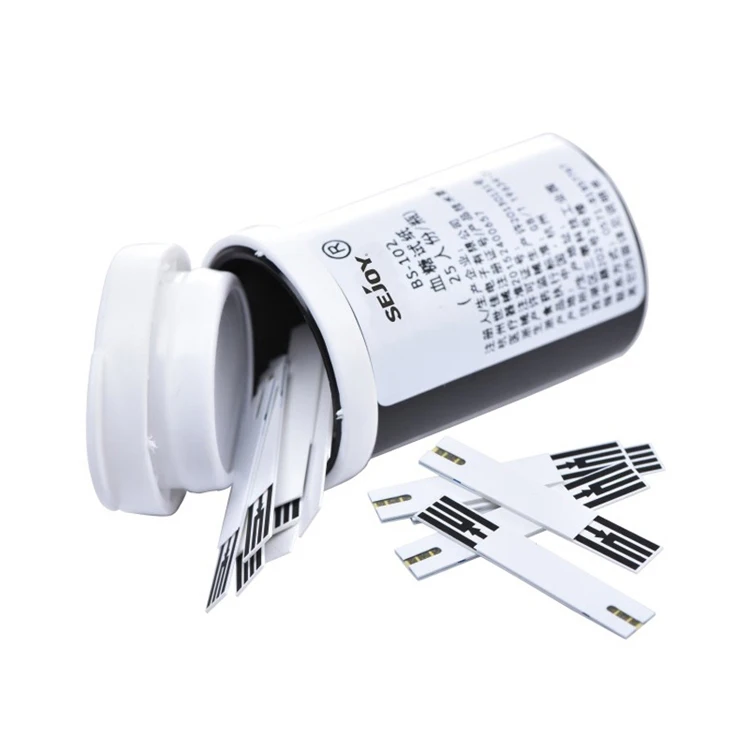 Sejoy No Coding Glucometer test Strips Blood Sugar test Strips