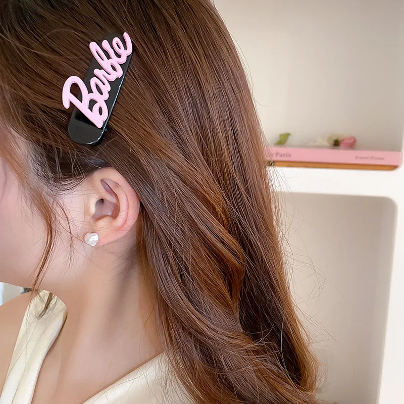 KAITIN Милая Мини-Барби розовая заколка для волос со стразами оптом аксессуары