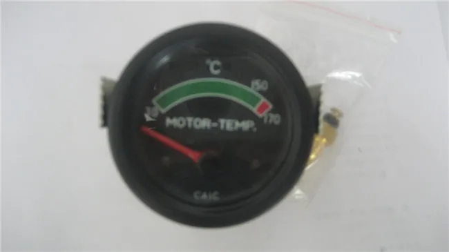 IDEA Kühlwasserthermometer Temperaturanzeige analog beleuchtet 24V 120
