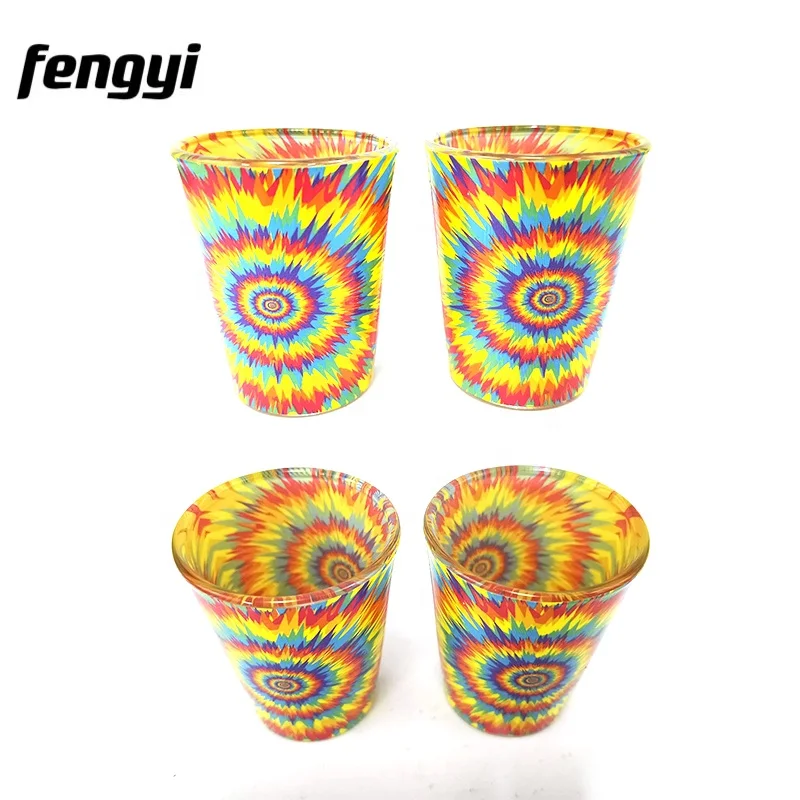 Personalized Blue Frosted Beer Bottle Top Shooter Shot Glass Buy