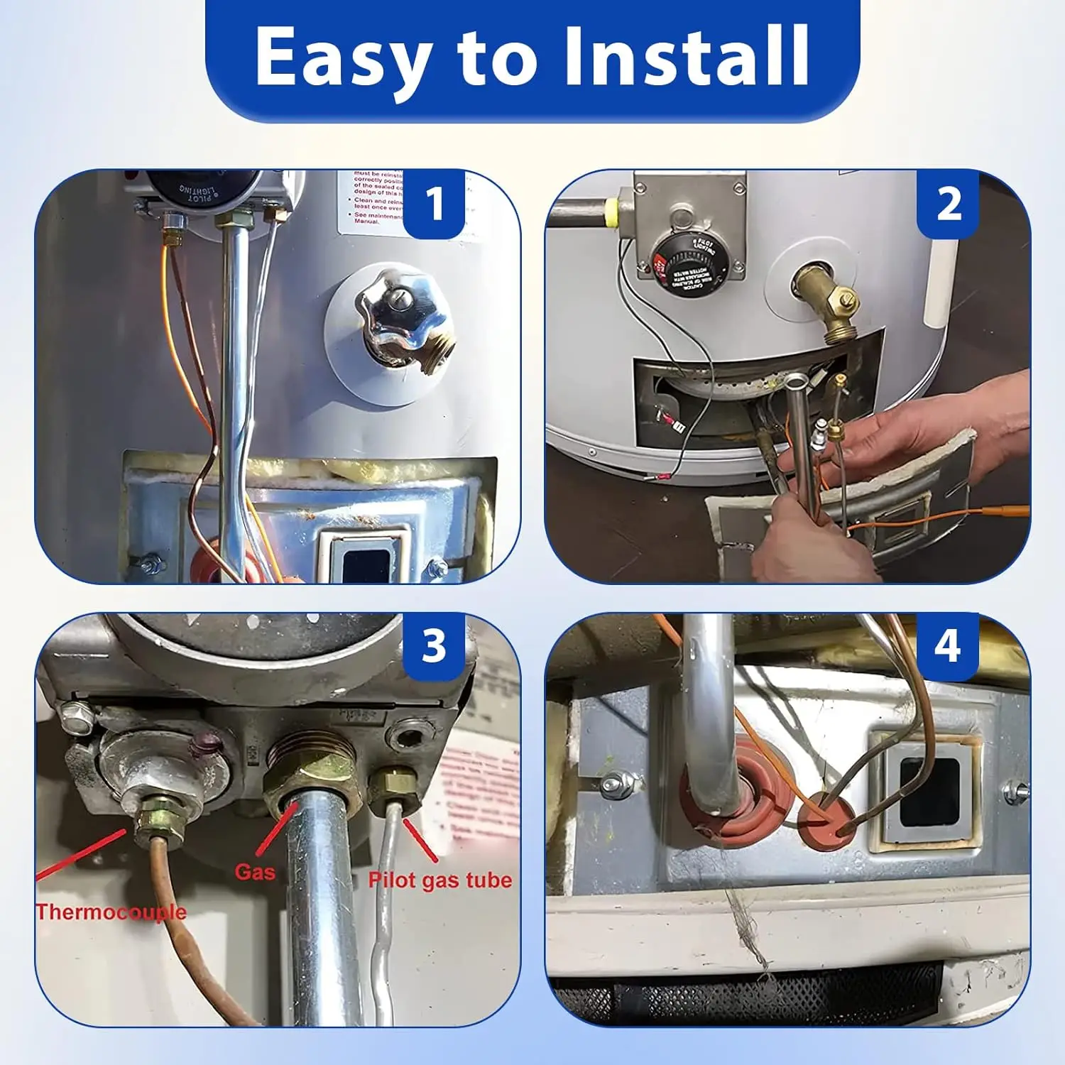 Water Heater Parts Sp20075 Pilot And Igniter Assembly For Rheem Protech