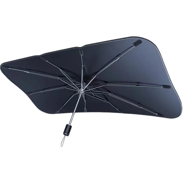125cm 145cm Foldable Car Windshield Sunshade Umbrella Auto Front Window Sun Shade Covers Heat Insulation UV Protection Parasol
