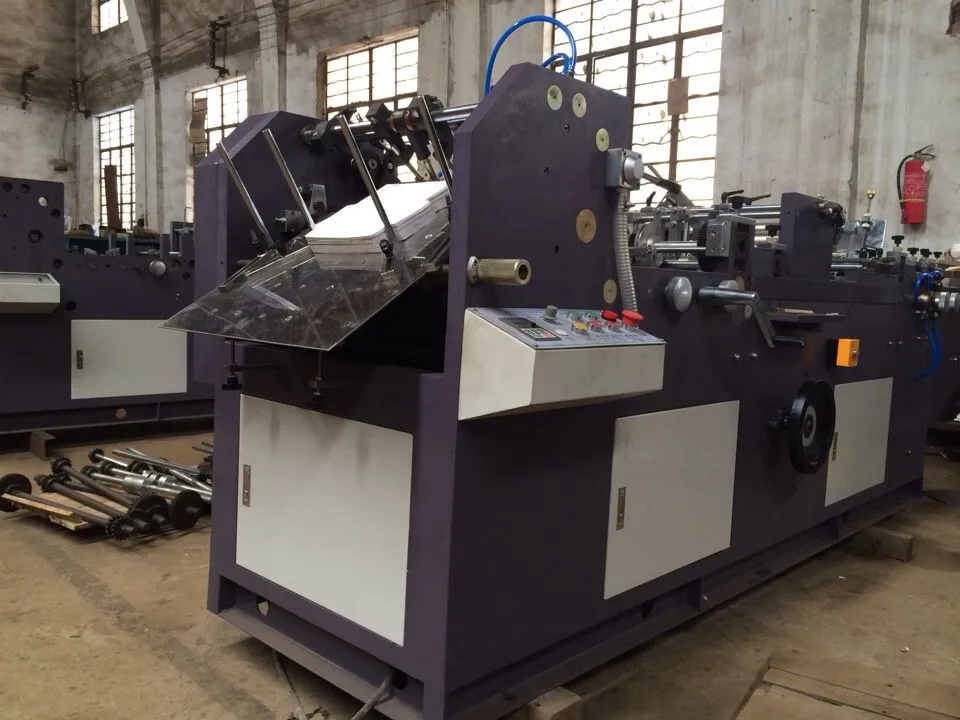 ZF-380A Automatic Wallet and Pocket Envelope Sanitary Pads Making Machine Paper Price in South Africa Lt 1350kg 4.0kw