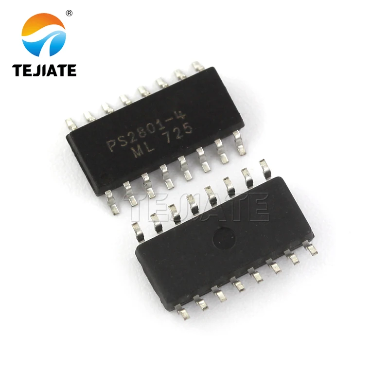 4 Pin Channel SMD Optocoupler IC Electronic Components Chip Integrated Circuit Optocouping Patch Optocoupler Circuits