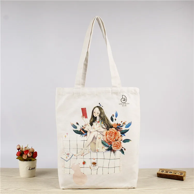 Bolsas De Tela De Compras Para Mujer,Conjunto De Algodón Personalizado, Lienzo Promocional,Venta Al Por Mayor - Buy Impreso Bolsa De Lona,Impreso  Bolsa,Señora Bolsa De Lona Product on Alibaba.com
