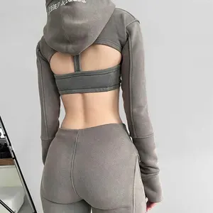 Huili Custom Logo High Stretch 3 Piece Matching Set OEM Skinny Tracksuits Fitness Pants Activewear Outfits for Women