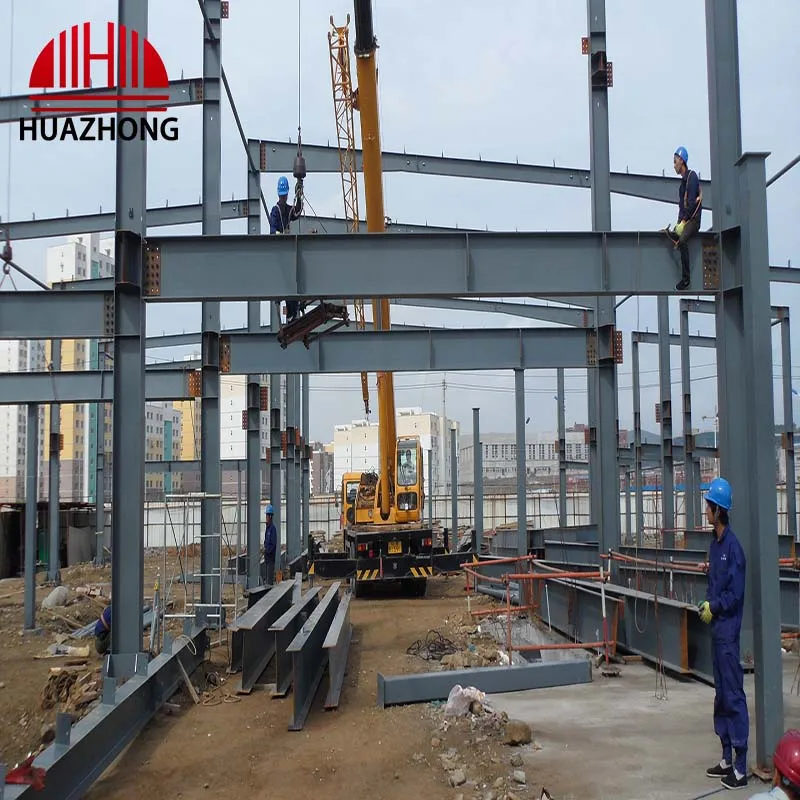 self storage units prefab steel structure frame metal building prefab warehouse China Steel Structure Supplier steel workshop
