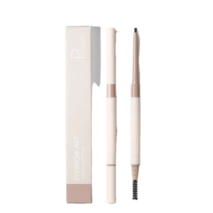 Pudaier Eyebrow Tint Cosmetics Long Lasting Paint Tattoo Eyebrow Waterproof Black Brown Eyebrow Pencil Makeup Set