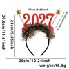 Red 2027 star hairband