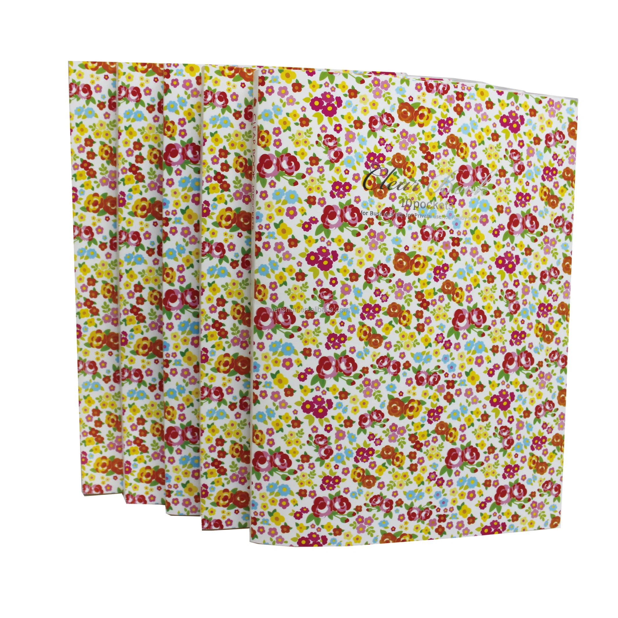 New Arrival Clear Book Transparent Sheet Protector PP Clear Document Folder 