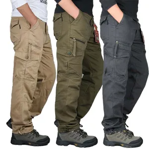 Wholesale New Multi-Functional Outdoor Casual Cargo Overalls Pants Multi-Pocket Loose Tactical Wear Resistant Mountaineering