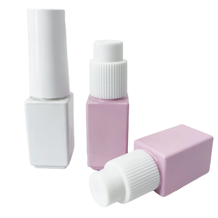 Portable 10ml 12ml 15ml Empty Nail Polish Bottles Small