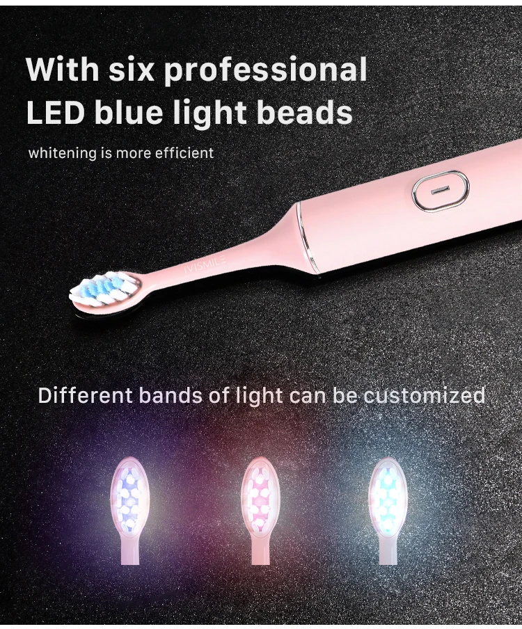 Brosse à dents électrique LED de haute qualité, fabricant OEM ODM de la Chine pour la maison