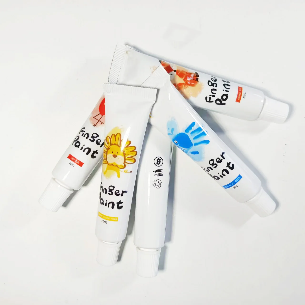 Новое поступление 2022 Высококачественная моющаяся Нетоксичная Экологически чистая краска «сделай сам» на 6 пальцев для